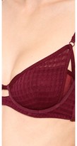 Thumbnail for your product : Free People Layered Plaid Mesh Demi Bra
