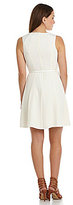Thumbnail for your product : Jessica Simpson Paneled Fit-and-Flare Dress