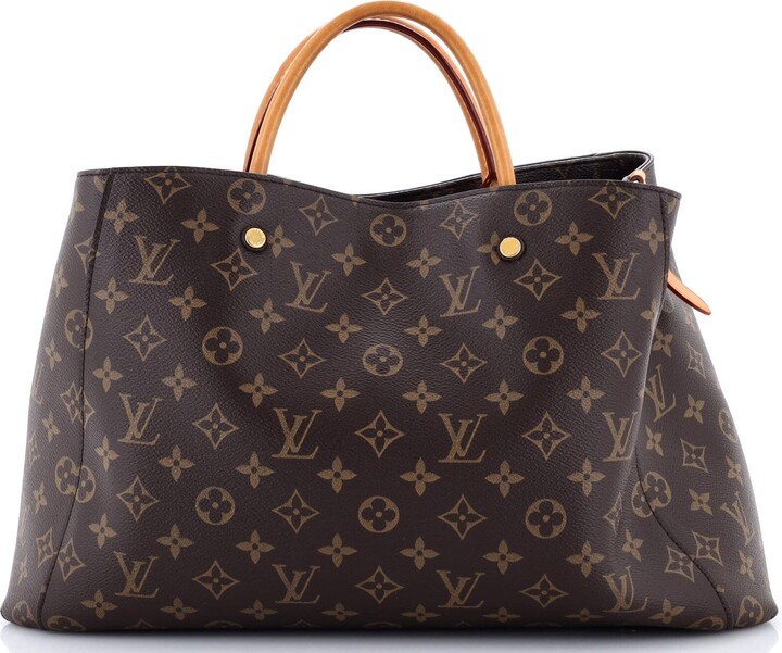 Louis Vuitton Montaigne Handbag Monogram Canvas GM