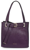 Thumbnail for your product : Calvin Klein Belted Metallic Tote
