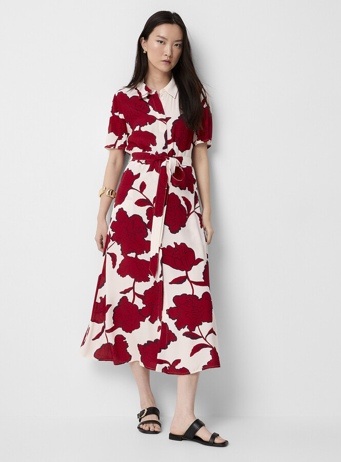 Simons Crossover Neckline Dress Twik Crossover Satin Slip Dress