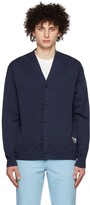 Thumbnail for your product : Paul Smith Navy Organic Cotton Cardigan