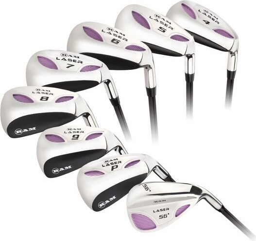 Ram RamGolfLaserGraphiteHybridIronsSet4-SW(8Clubs)-LadiesRightHand