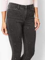 Thumbnail for your product : Talbots Denim Jeggings - Snowflake-Embellished