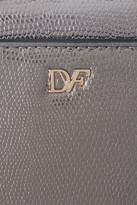 Thumbnail for your product : Diane von Furstenberg 440 Envelope lizard-effect leather clutch