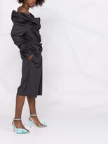 Thumbnail for your product : Y/Project Wire Asymmetric-Draped Dress