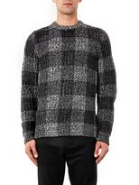 Thumbnail for your product : Rag and Bone 3856 Rag & Bone Theo melange-check sweater