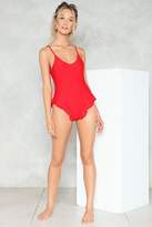 Thumbnail for your product : Nasty Gal Alina Ruffle Swimsuit