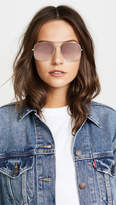 Thumbnail for your product : Victoria Beckham Navigation Aviator Sunglasses