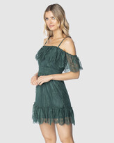 Thumbnail for your product : Pilgrim Women's Green Mini Dresses - Rinah Mini Dress - Size One Size, 14 at The Iconic