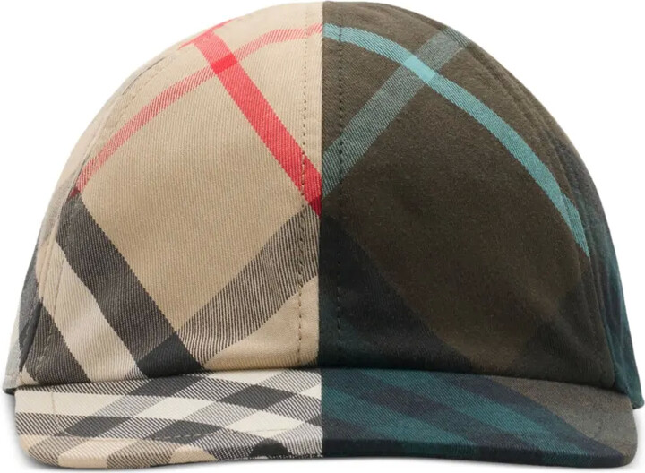 Burberry Children Checked Baseball Cap
