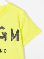 Thumbnail for your product : MSGM Kids spray paint logo T-shirt