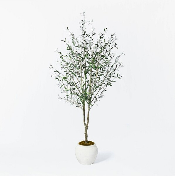Threshold designed w/Studio McGee 93" Artificial Olive Tree Threshold