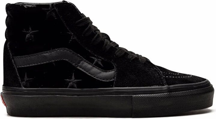 Vans Sk8-Hi Supreme "Velvet Pack Black" sneakers