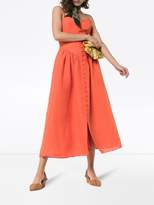 Thumbnail for your product : Mara Hoffman Mischa button down hemp dress