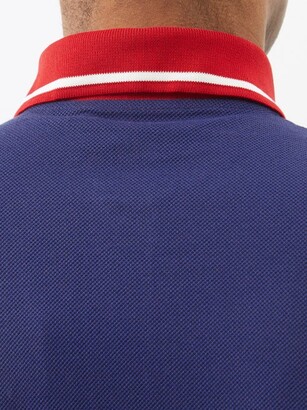 Gucci X Pablo Delcielo Cotton-blend Polo Shirt - Dark Navy - ShopStyle