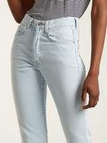 Thumbnail for your product : Eve Denim Jane High Rise Straight Leg Cropped Jeans - Womens - Light Blue