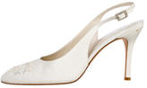 Thumbnail for your product : Vera Wang Floral Slingback Pumps