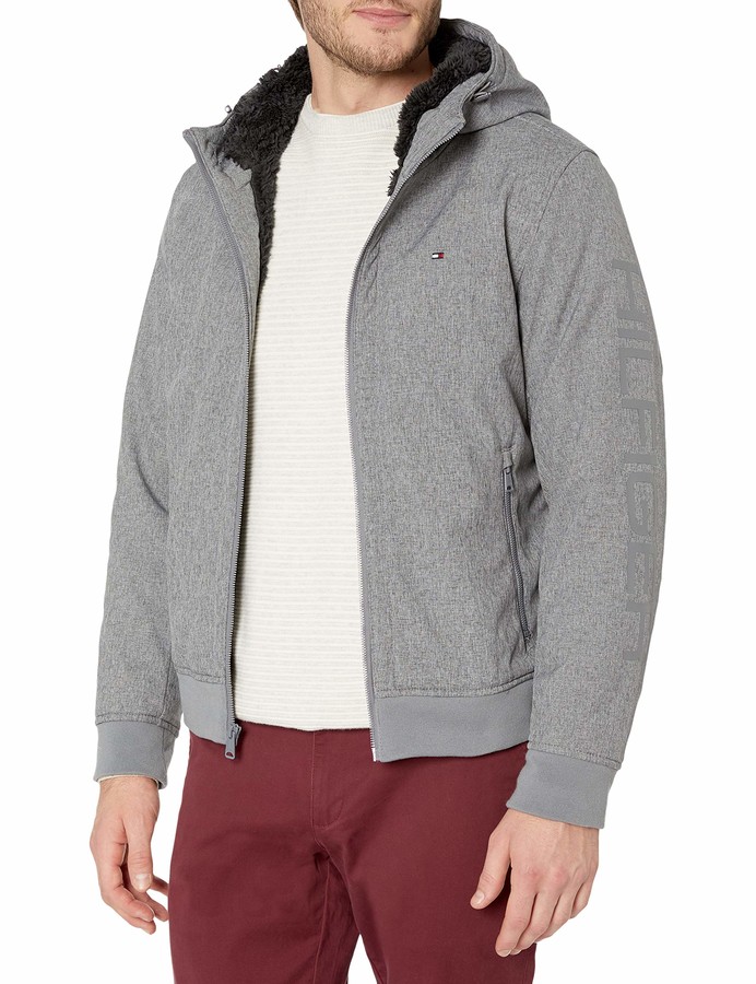 gray tommy hilfiger jacket