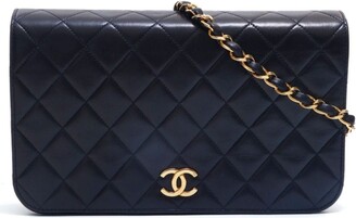 Chanel Pre Owned 1989-1991 Double Flap shoulder bag - ShopStyle