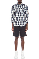 Thumbnail for your product : Mark McNairy New Amsterdam Cotton Button Down in Blurred Gingham
