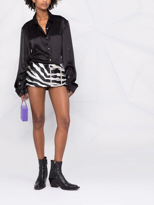 Dolce & Gabbana Buckle-Detailed Mini Skirt