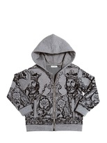 Thumbnail for your product : Dolce & Gabbana Flocked Cotton Sweatshirt