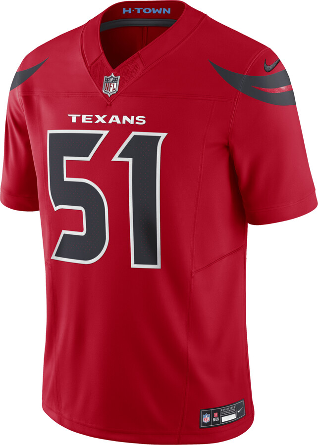 Nike Will Anderson Jr. Houston Texans Men's Dri-FIT NFL Limited Football Jersey in Red | 31NM0B9G9HF-JN1