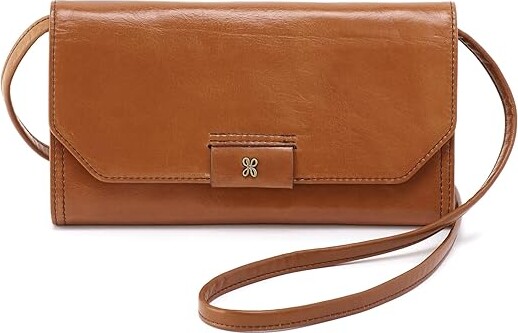 Hobo Romy Wallet Crossbody Cross Body Women's Handbags Truffle, Cotton/Leather