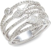 Thumbnail for your product : Effy 14K White Gold & Diamond Ring