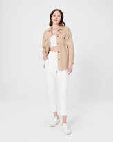 Thumbnail for your product : ids - Women's White Tapered pants - Cocoa Paper Bag Pants - Size One Size, 12 at The Iconic