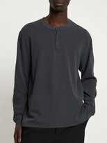 Thumbnail for your product : James Perse Henley long sleeve thermal t-shirt