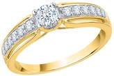 Thumbnail for your product : N. KATARNA Damond Engagement Rng 14K Yellow Gold (3/8 cttw) (-Color, S3-1 Clarty) (Sze-7)