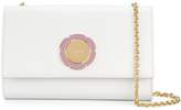 Thumbnail for your product : Ferragamo enamelled flower shoulder bag