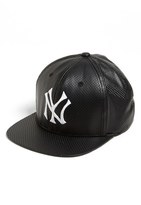 Thumbnail for your product : New York Yankees American Needle 'New York Yankees - Delirious' Faux Leather Snapback Baseball Cap