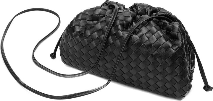 Tiffany & Fred Paris Woven Leather Pouch