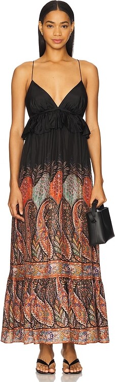 Rhiannon Ruffle Maxi Dress