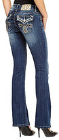 Thumbnail for your product : Miss Me Cross-Pocket Bootcut Jeans
