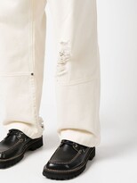 Thumbnail for your product : Études Ripped-Detailing Loose-Fit Jeans