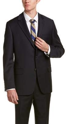 Hickey Freeman 2pc Milburn Ii Wool Suit.