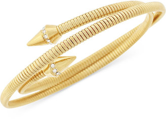 Vince Camuto Gold-Tone Spear Head Coil Bracelet