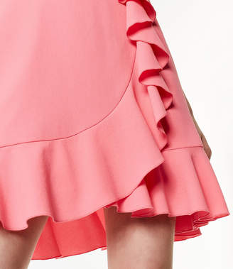 Karen Millen Pink Ruffled Dress