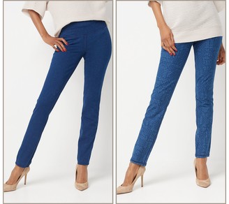 Women With Control Tall Prime Stretch Reversible Ankle Jeans