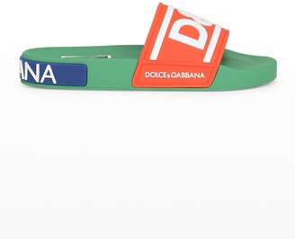 Dolce & Gabbana x Neiman Marcus Pool Slide Sandals