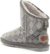 Thumbnail for your product : Australia Luxe Collective Cosy X Short Genuine Shearling Snake Printed Boot