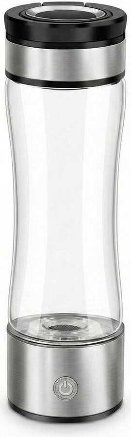 Anqtovp Hydrogen Water Bottle Generator 1600PPB Portable Hydrogen Oxygen Separation Tech Ion Membrane Alkaline Water