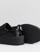 Thumbnail for your product : Puma X Fenty Creepers In Crackled Leather