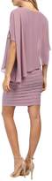 Thumbnail for your product : Adrianna Papell Drape Overlay Dress