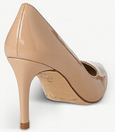 Thumbnail for your product : LK Bennett Floret pointed patent-leather courts
