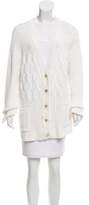 Thumbnail for your product : Alberta Ferretti V-Neck Button-Up Cardigan w/ Tags